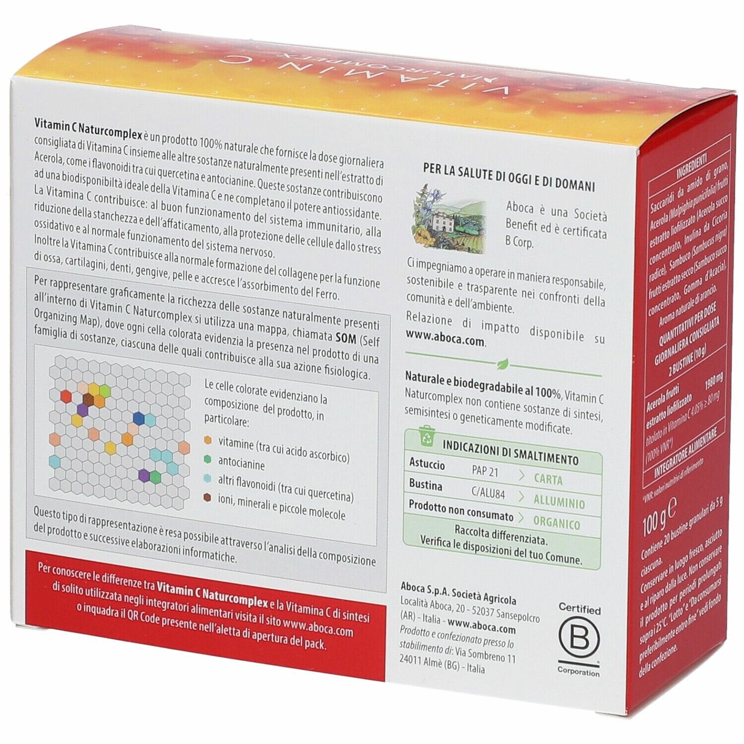 Vitamin c naturcomplex 20bust