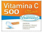 Vitamina c 500 mg 24 capsule tubo 60 g