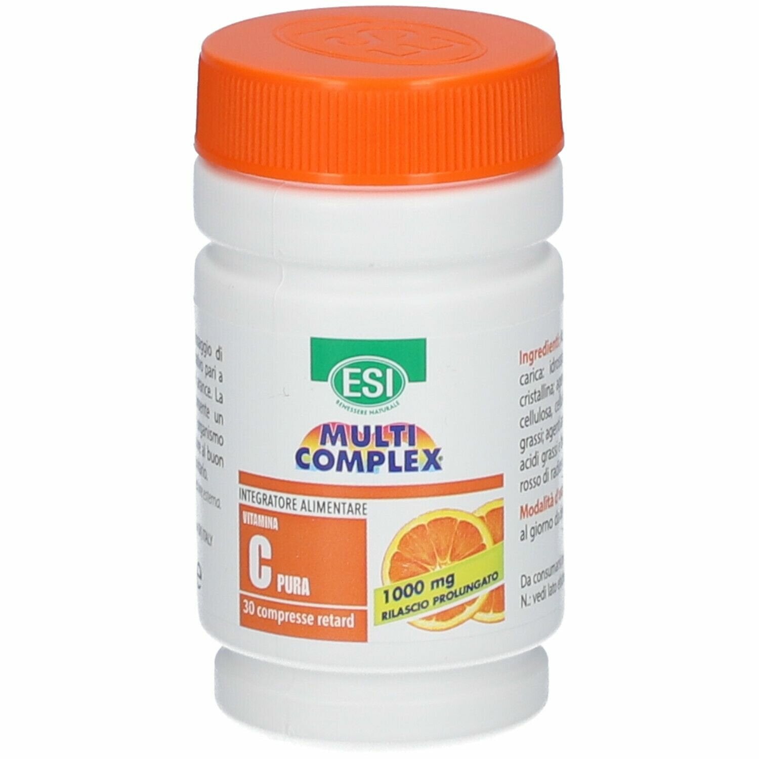 Esi Vitamina C Pura Retard per Difese Immunitarie 30 compresse