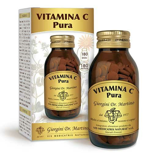 Vitamina C Pura Integratore Antiossidante 180 Pastiglie
