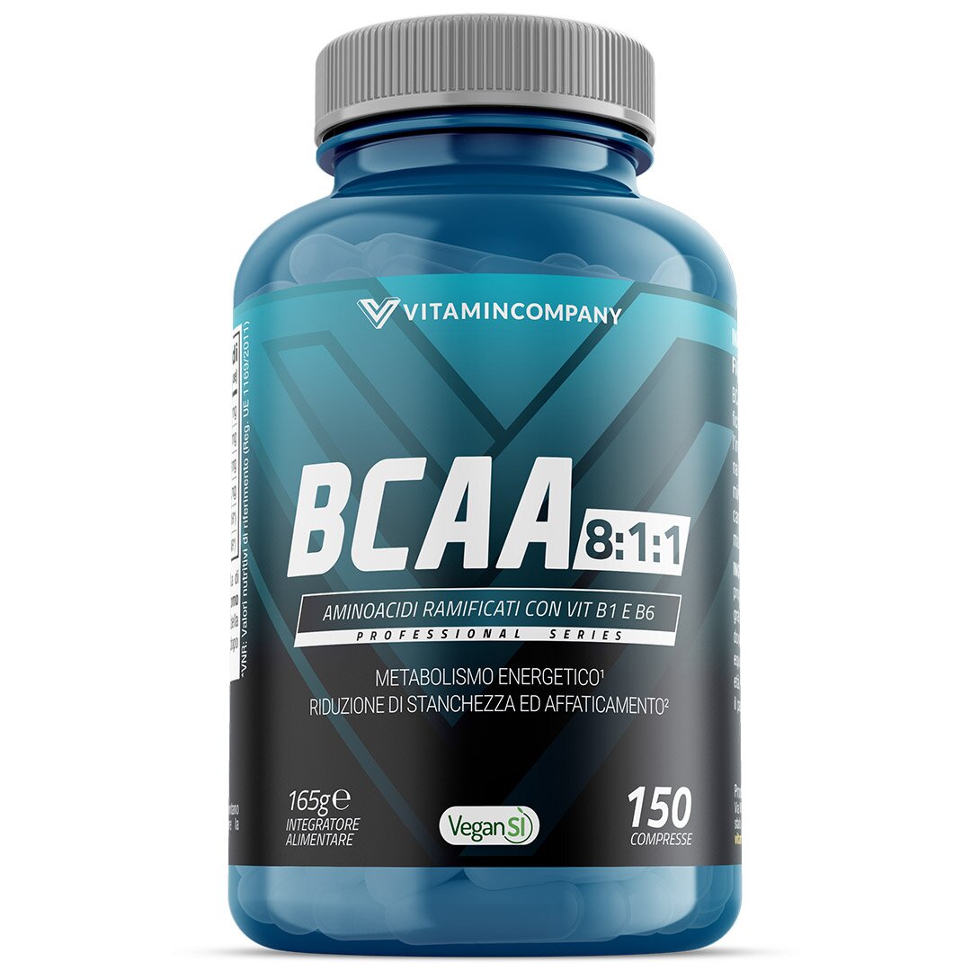 Vitamincompany new bcaa 8:1:1 150 compresse