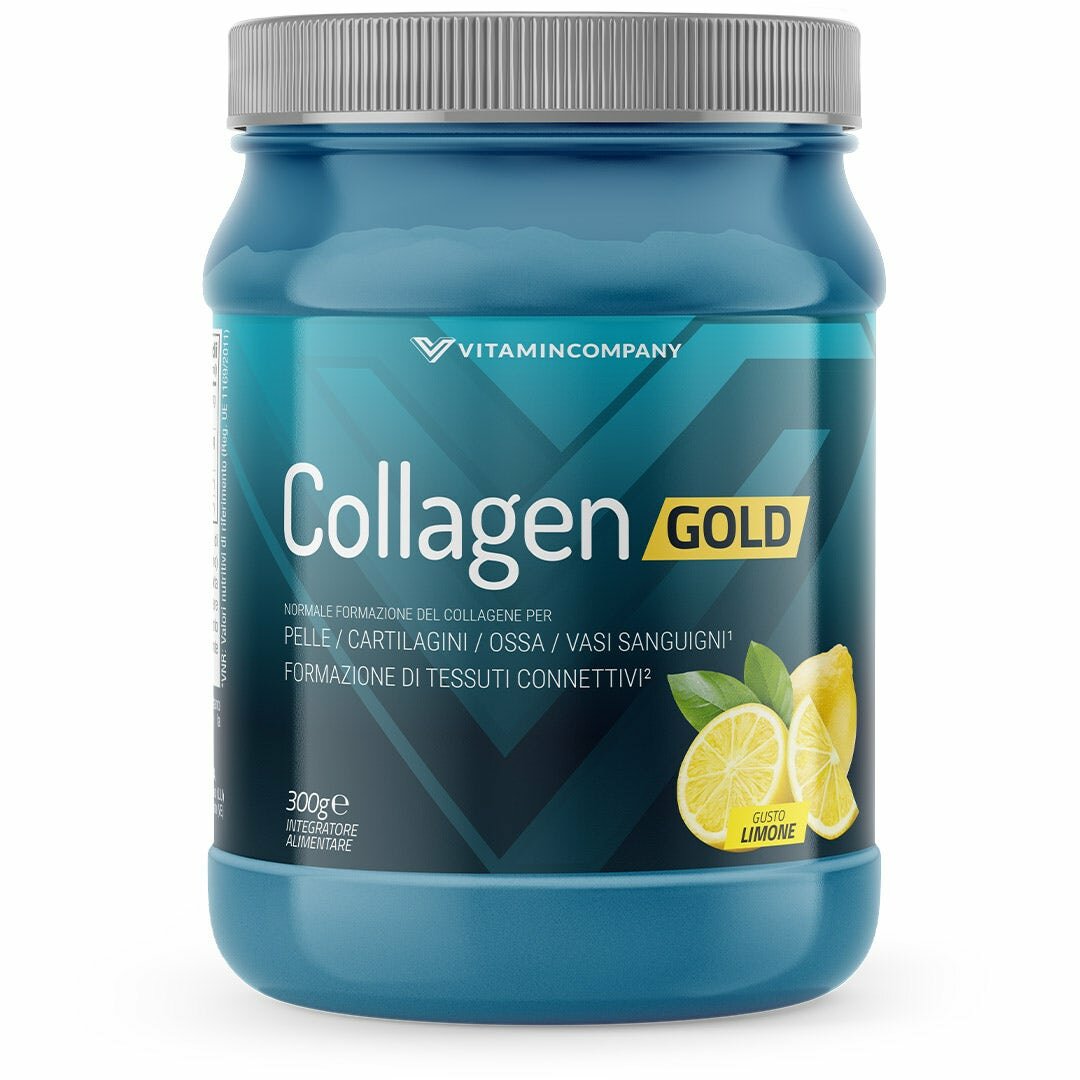 Vitamincompany new collagen gold gusto limone 300g