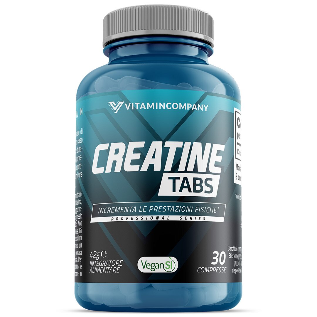 Vitamincompany new creatine tabs 30 compresse