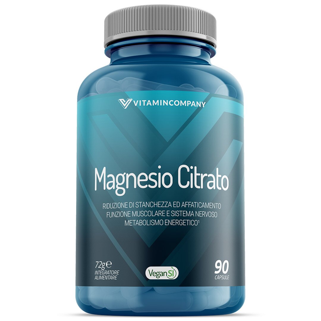 Vitamincompany new magnesio citrato 90 capsule