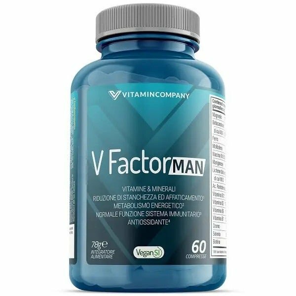 Vitamincompany new v-factor man 60 compresse
