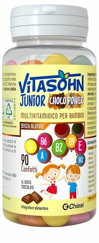 Vitasohn junior choco power per bambini 90 confetti