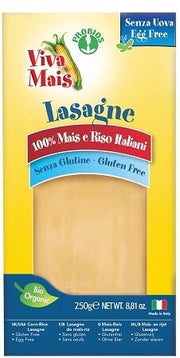 Viva mais lasagne di mais e riso 250 g senza uova