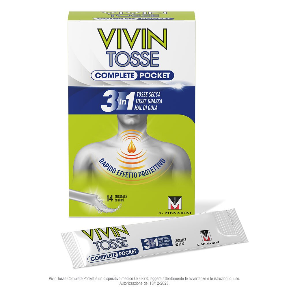 Vivin Tosse Complete Pocket 14 Stickpack Da 10 ml