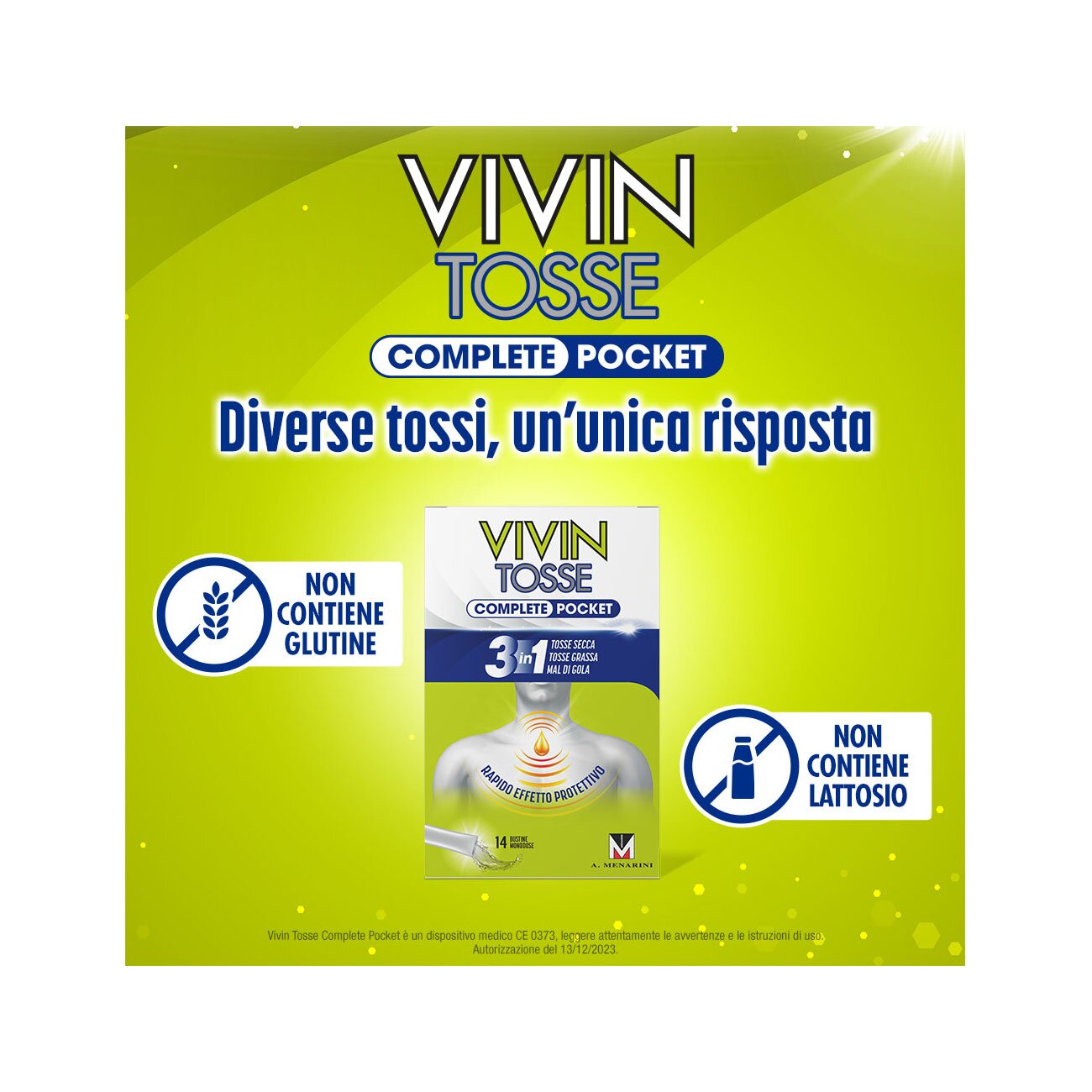 Vivin Tosse Complete Pocket 14 Stickpack Da 10 ml