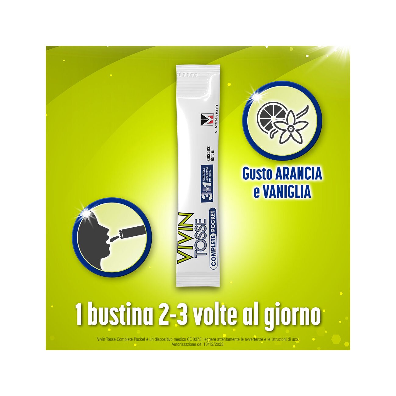 Vivin Tosse Complete Pocket 14 Stickpack Da 10 ml