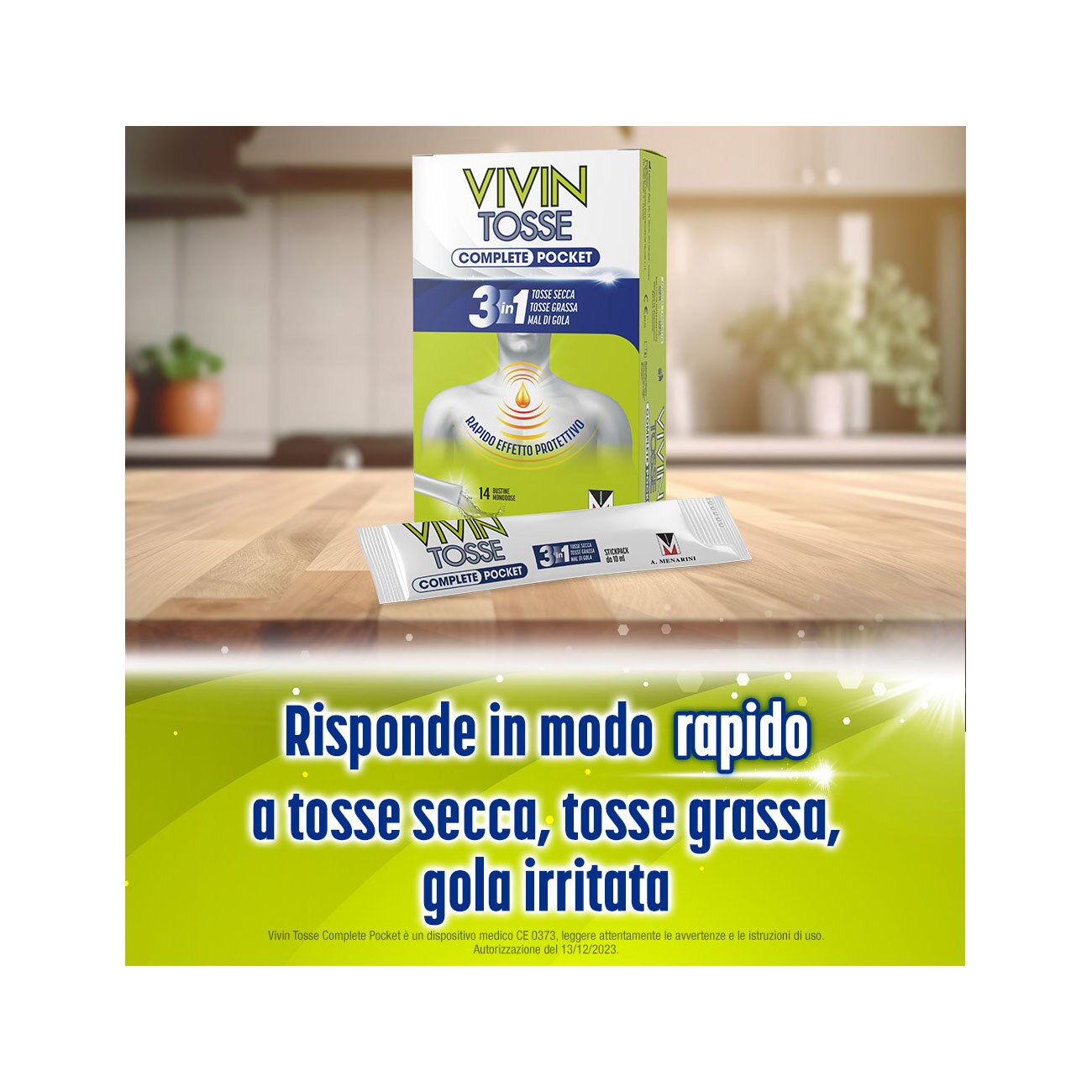 Vivin Tosse Complete Pocket 14 Stickpack Da 10 ml