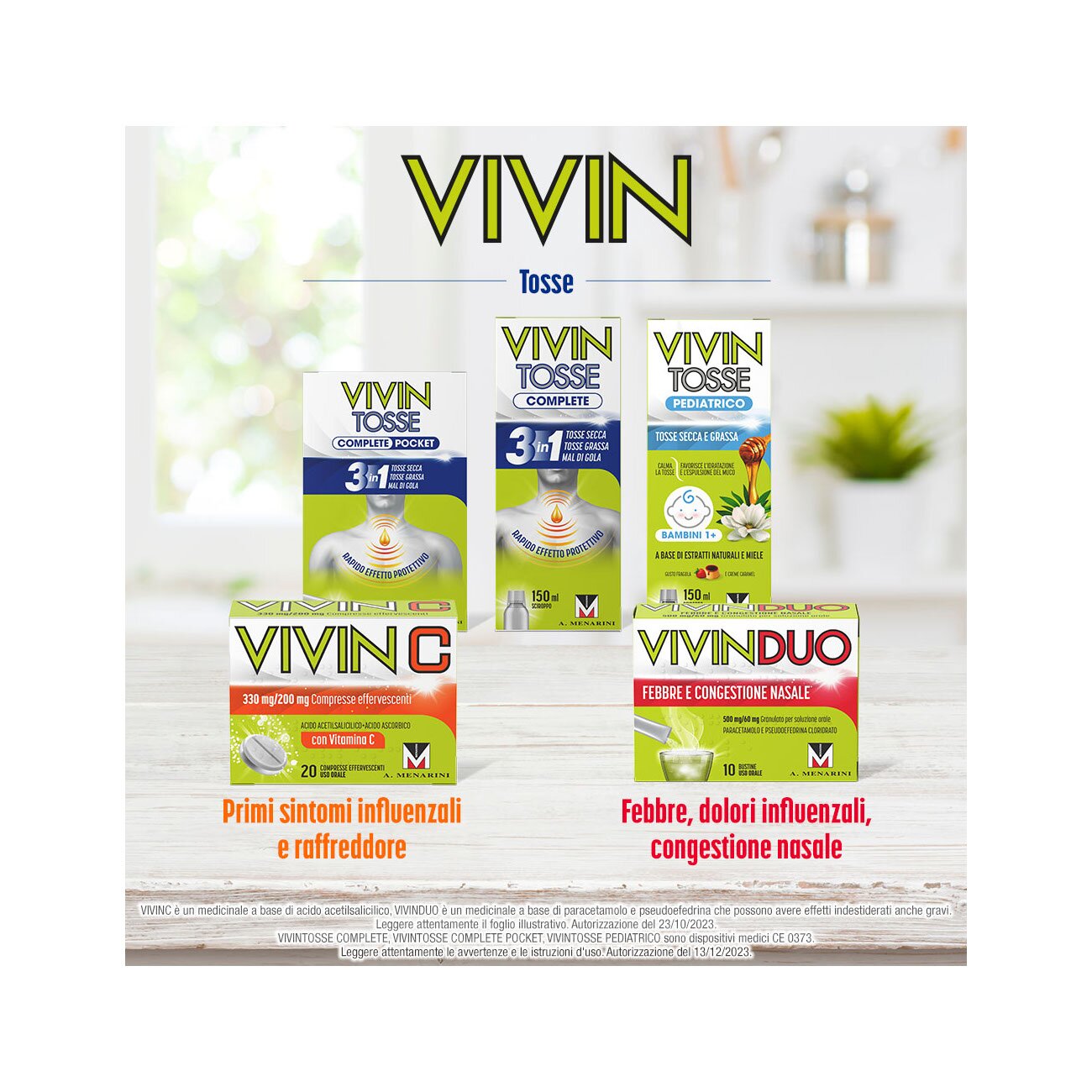 Vivin Tosse Complete Pocket 14 Stickpack Da 10 ml