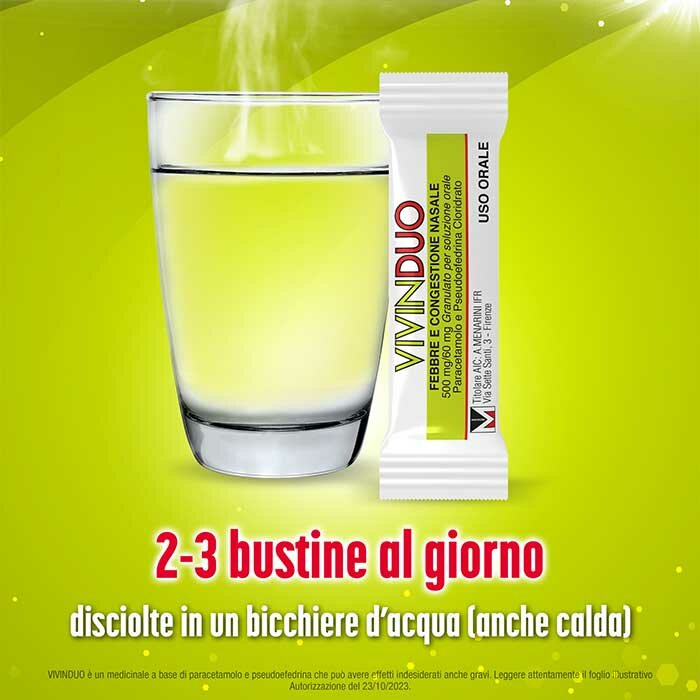  VivinDuo Febbre e Congestione Nasale 10 bustine