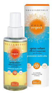 Voglia sole respect spray solare effetto trasparente spf5+ 150 ml