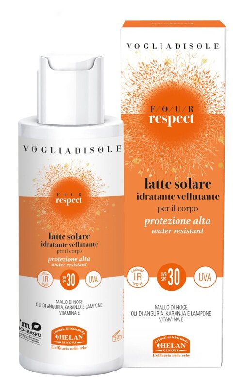 Vogliadisole respect latte solare spf30 150 ml