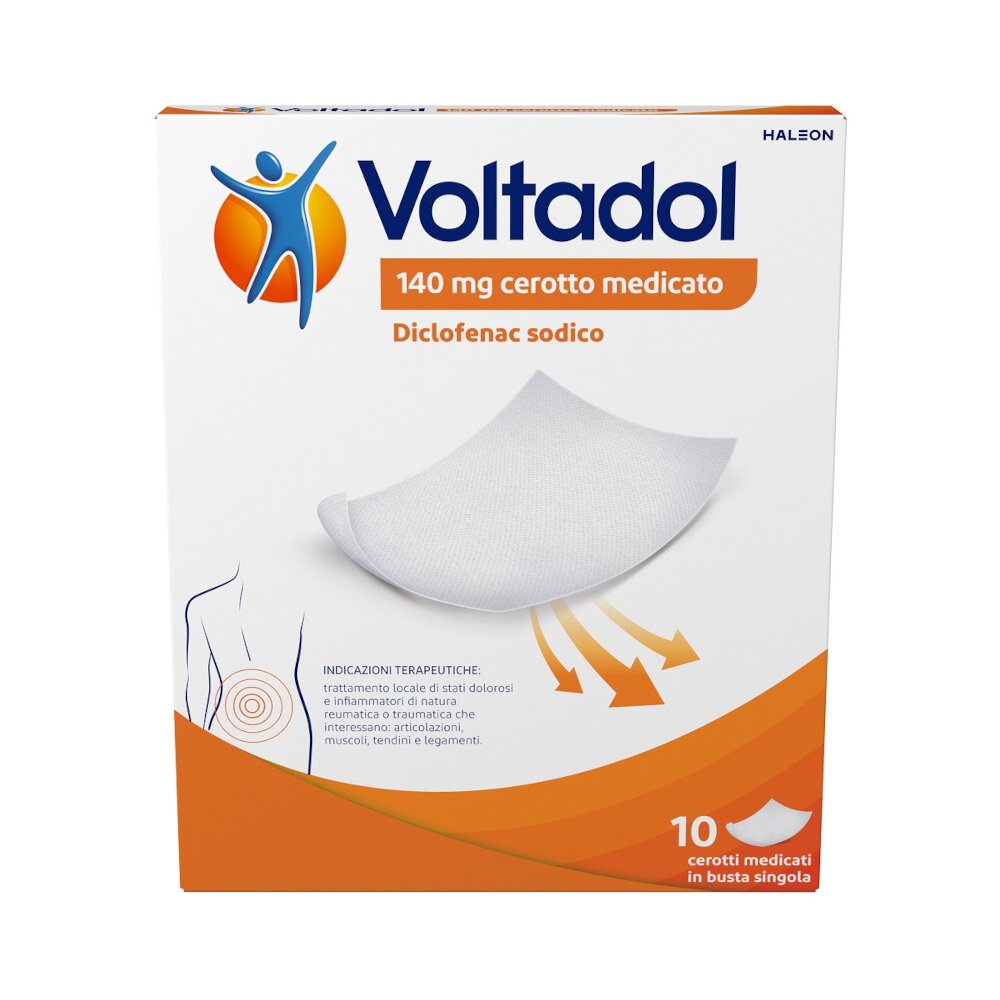 Voltadol 140 mg Dolori Articolari 10 Cerotti Medicati