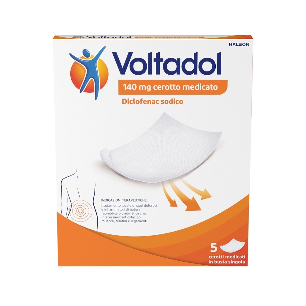 Voltadol 140 mg Dolori Articolari 5 Cerotti Medicati