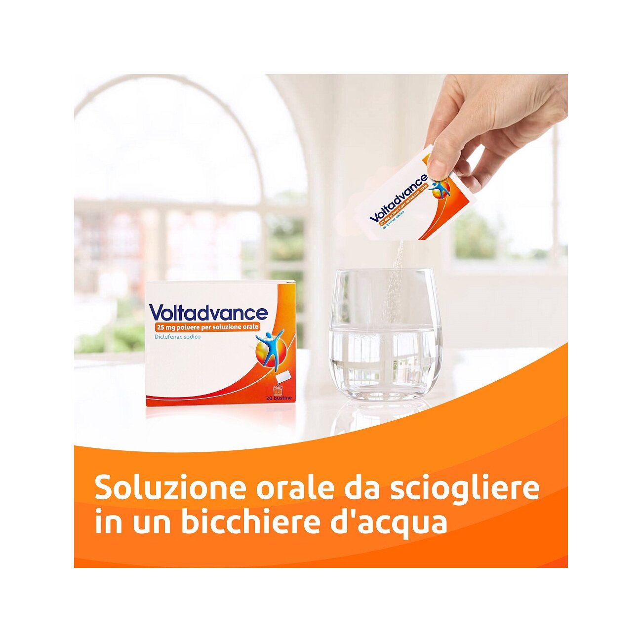 Voltadvance 25 mg Dolori Articolari 20 bustine