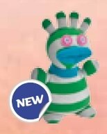 Warmies peluche socky doll boo