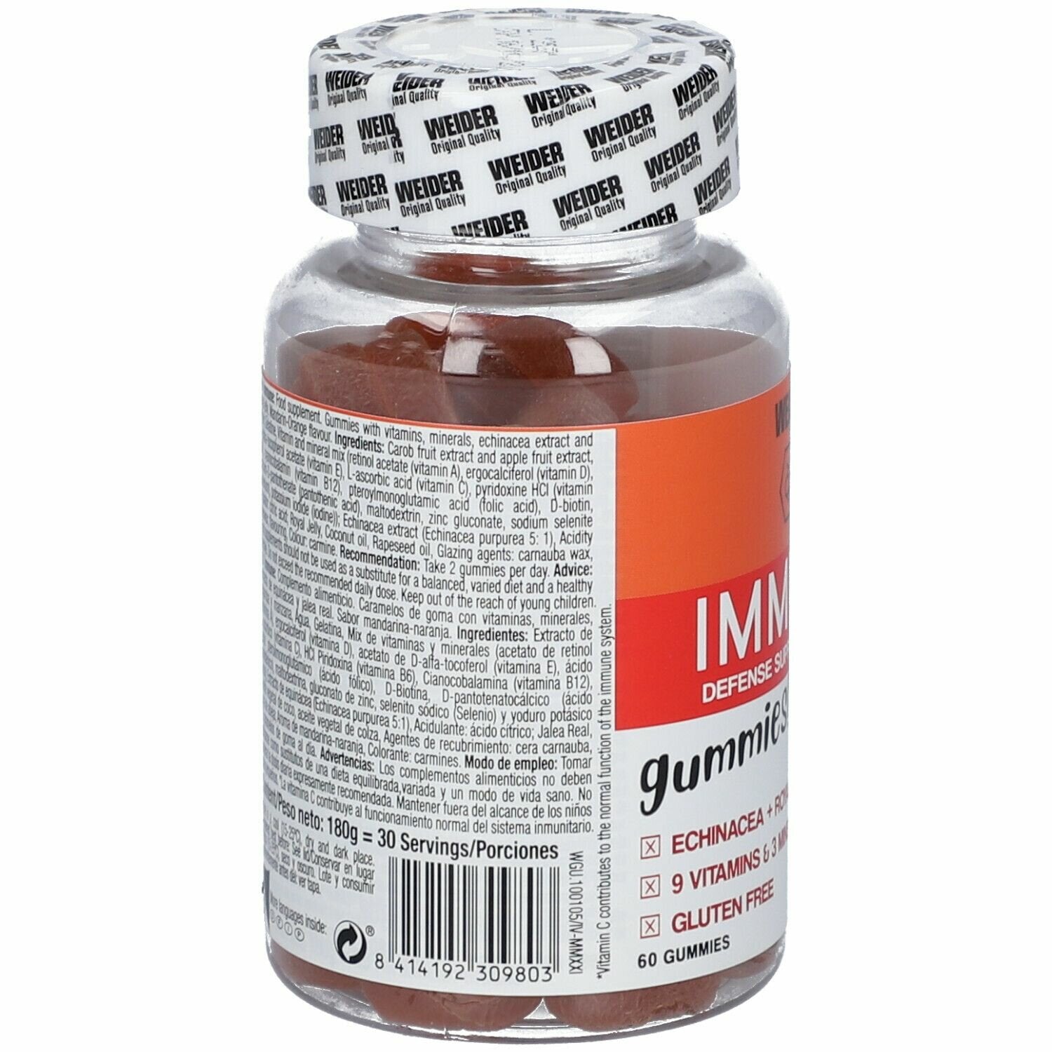 Weider immune up caramelle180g