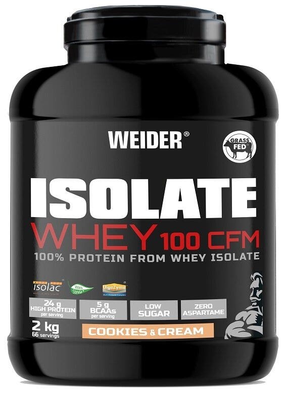 Weider isolate whey100 cookies