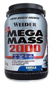 Weider super mega massaggio 2000 vaniglia 1,5 kg