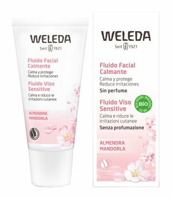 Weleda Fluido Viso Sensitive Alle Mandorle Per Irritazioni Cutanee 30 Ml