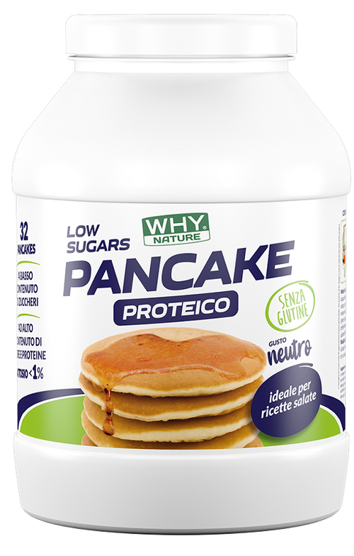 Whynature low sugar pancake gluten free neutro 800 g