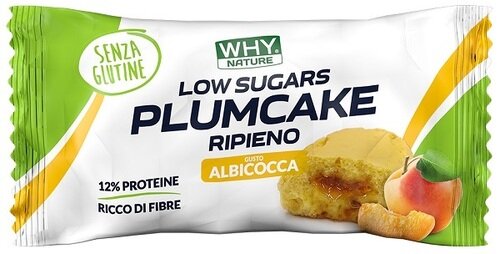 Whynature plum cake ripieno albicocca 50 g