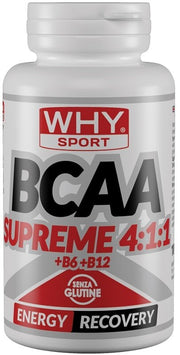 Whysport bcaa supreme 4:1:1 + b6 + b12 100 compresse