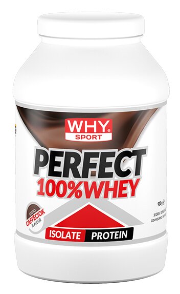 Whysport perfect 100% whey caffe' ciok 900 g