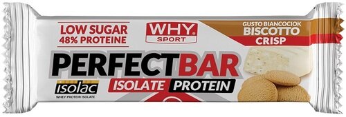 Whysport perfect bar biancociok biscotto crisp 50 g