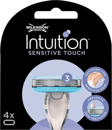 Wilkinson lame intuition sensitive touch 4 pezzi