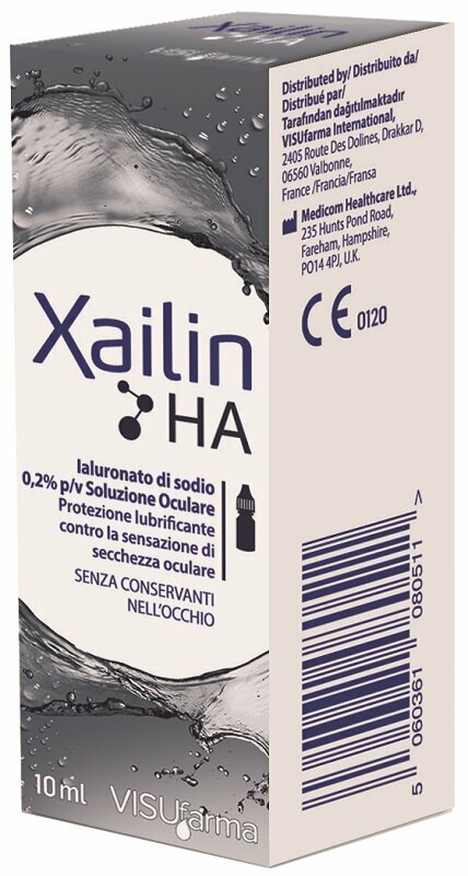 Xailin HA Gocce oculari Lubrificanti 10 ml