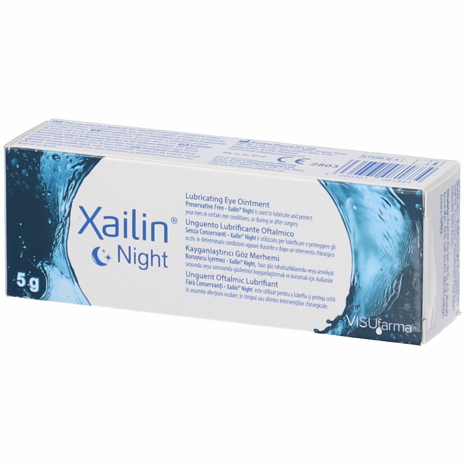 Xailin night unguento lubr oftalmico