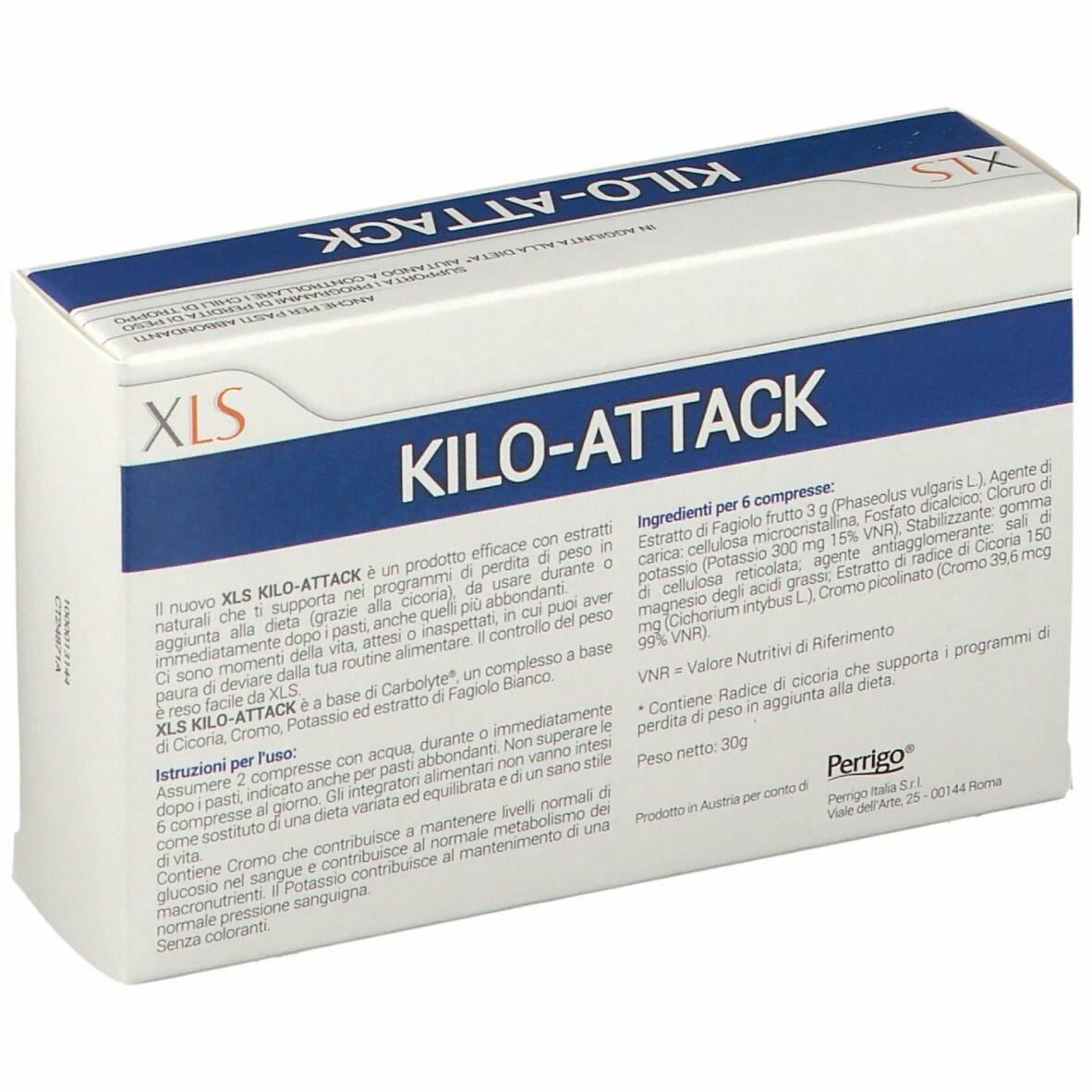 Xls kilo attack 30 compresse