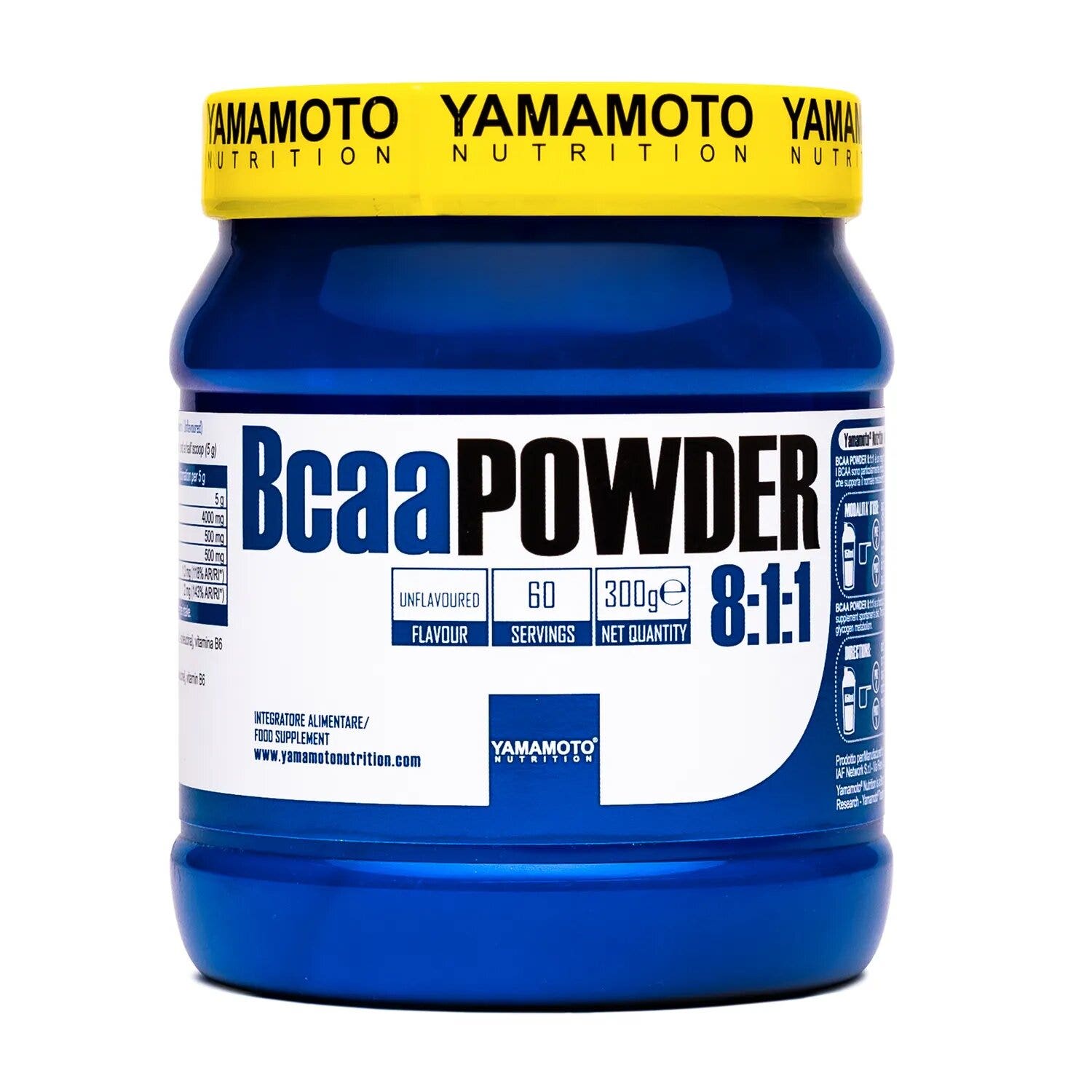 Yamamoto nutrition bcaa powder 8:1:1 gusto neutro 300g
