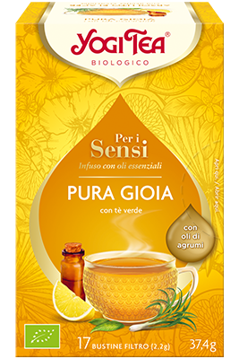 Yogi tea per i sensi gioia 34g
