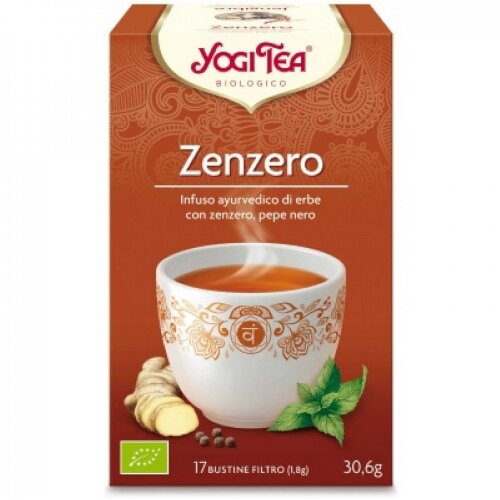 Yogi tea zenzero bio 17 filtri 30,60 g