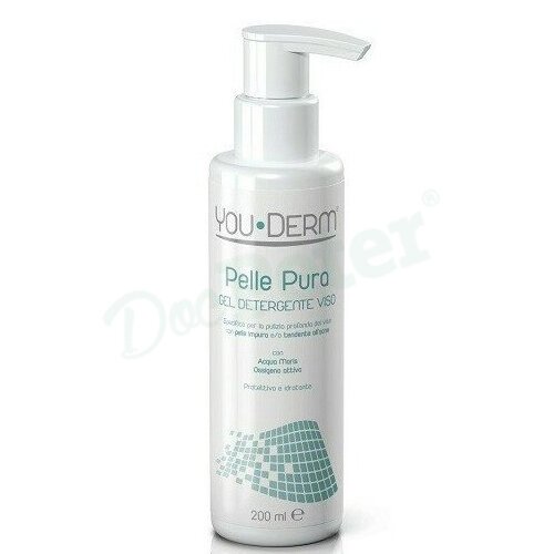 Youderm pelle pura gel detergente viso 200 ml