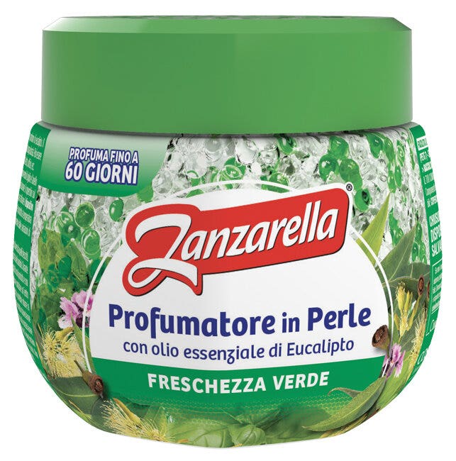 Zanzarella profumatore in perle freschezza verde
