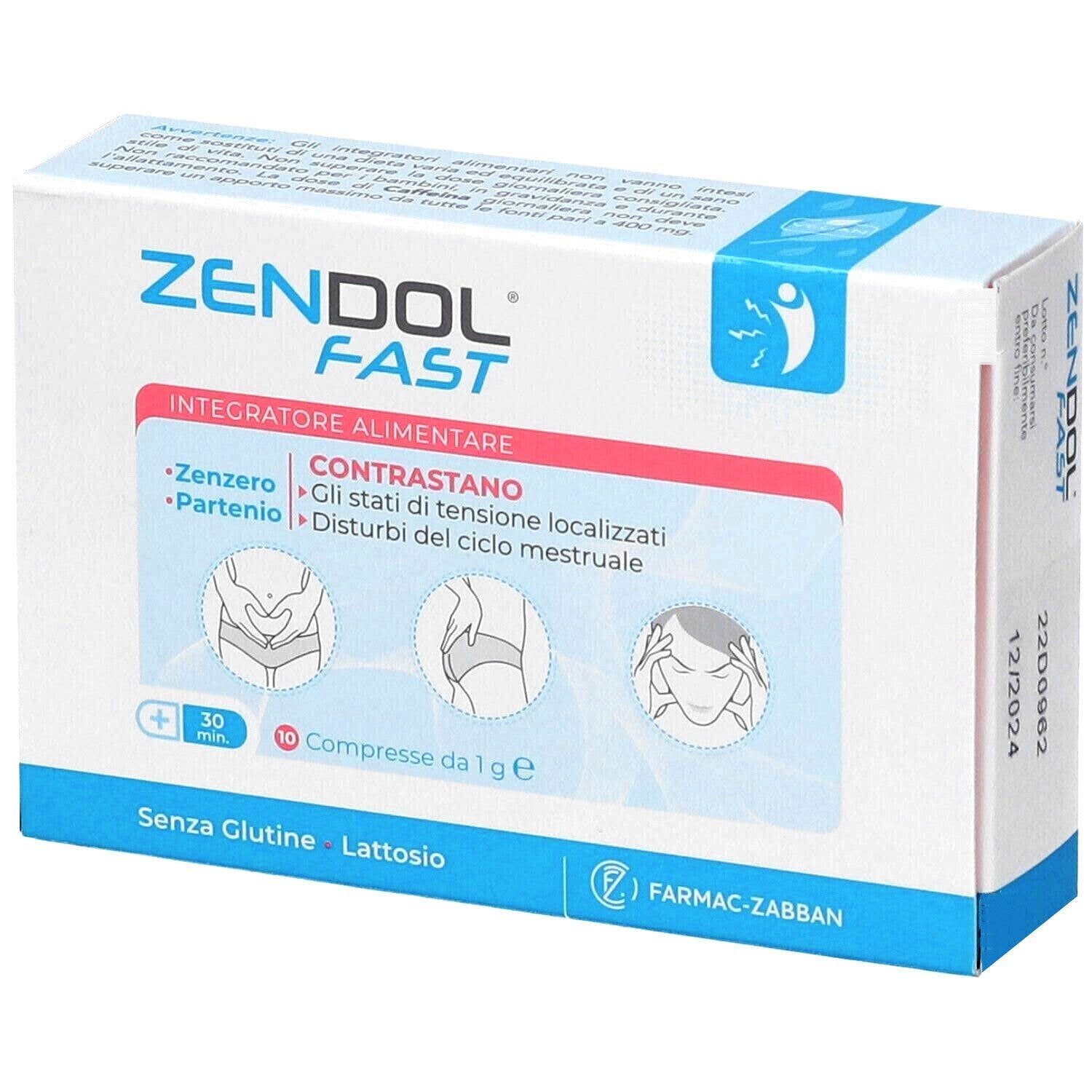 Zendol fast 10 compresse