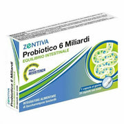 Zentiva Probiotico 6 miliardi Equilibrio Intestinale 24 Capsule 