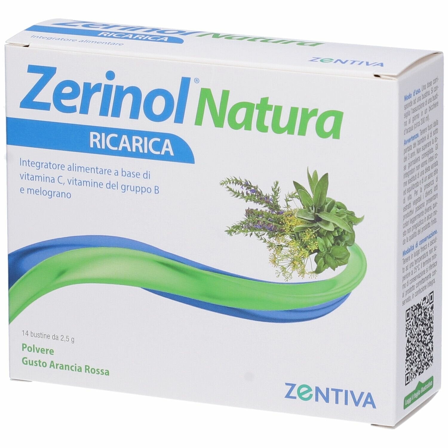 Zerinol natura ricarica 14 bustine