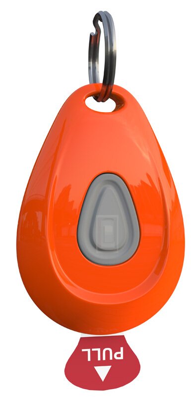 Zero bugs pet arancio fluo dispositivo allontana zecche per animali