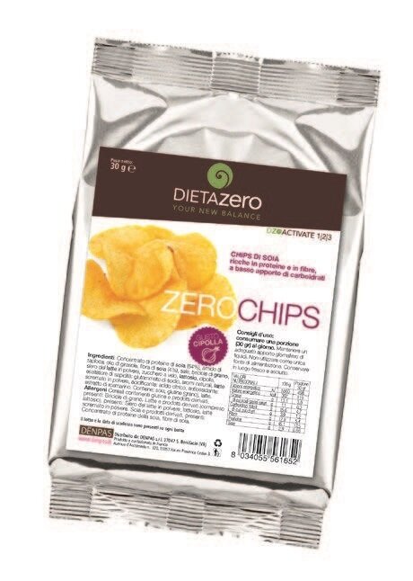 Zero chip di soia alla cipolla 30 g