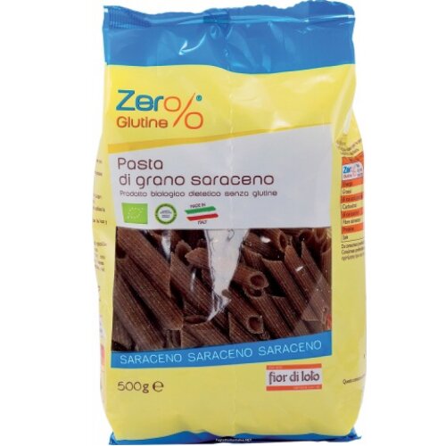 Zero% glutine penne di grano saraceno bio 500 g