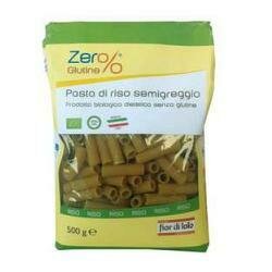 Zero% glutine rigatoni risone semigreggio senza glutine bio500 g