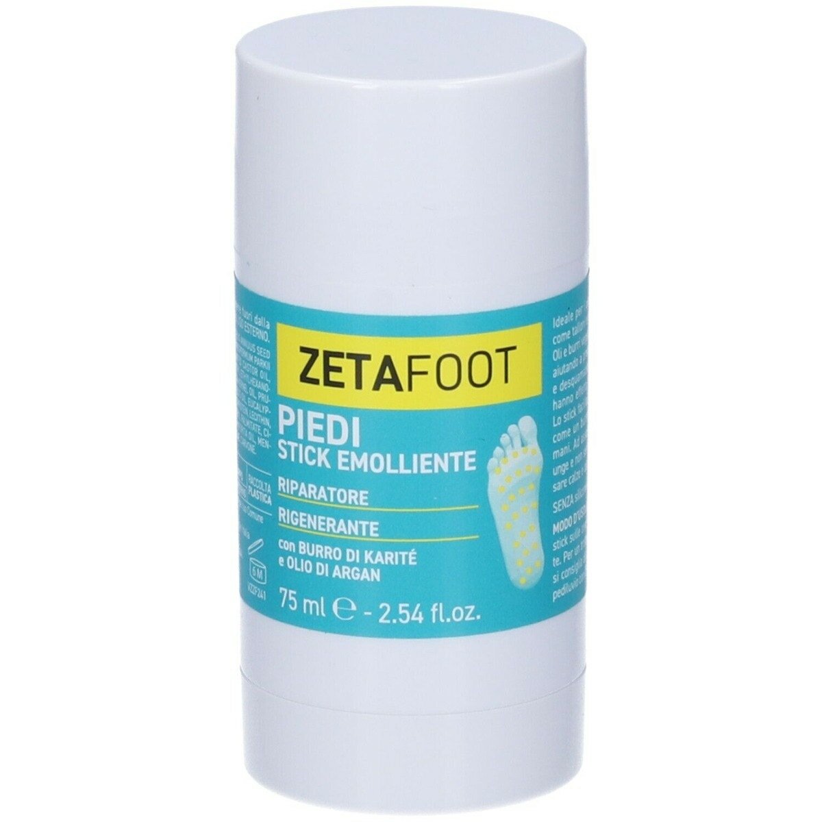 Zetafoot stick emolliente piedi 75 ml