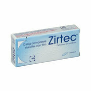 Zirtec 10 mg Antistaminico 7 Compresse Rivestite